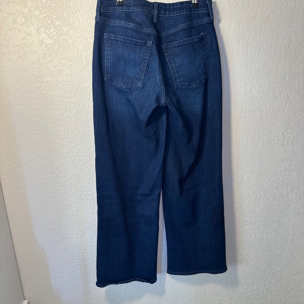 Old Navy High-Rise WOW Wide Leg Jeans Dark Wash Women's Size 6 - Picture 5 of 8